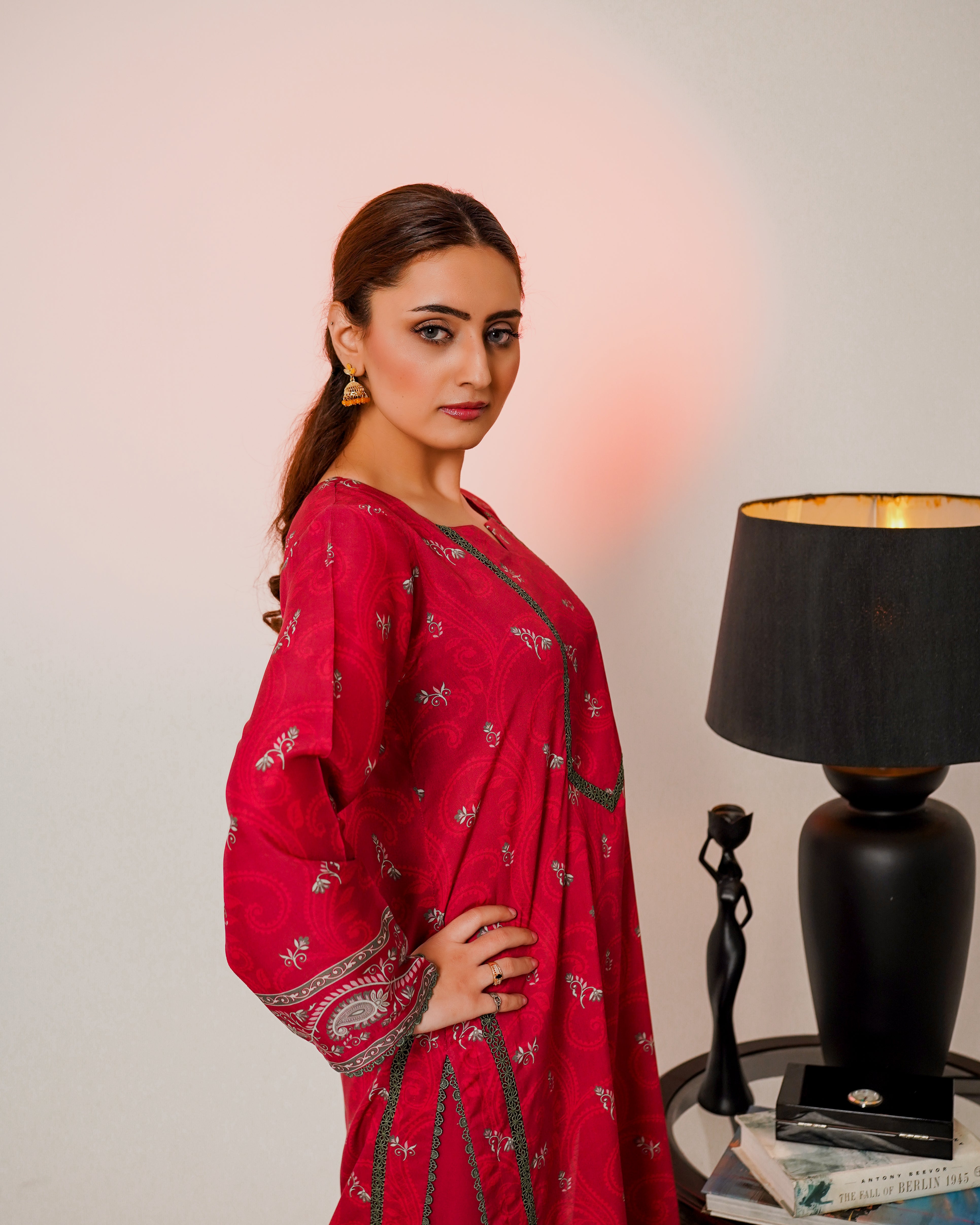 3 Piece Unstitched Linen Suit