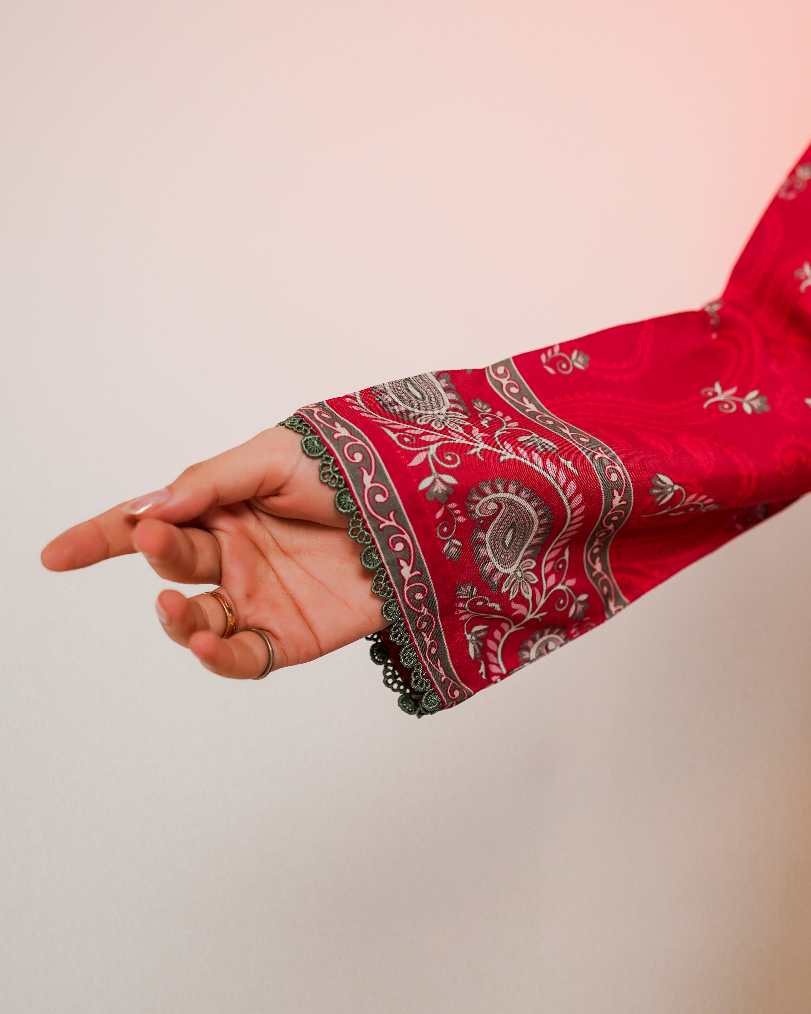 3 Piece Unstitched Linen Suit