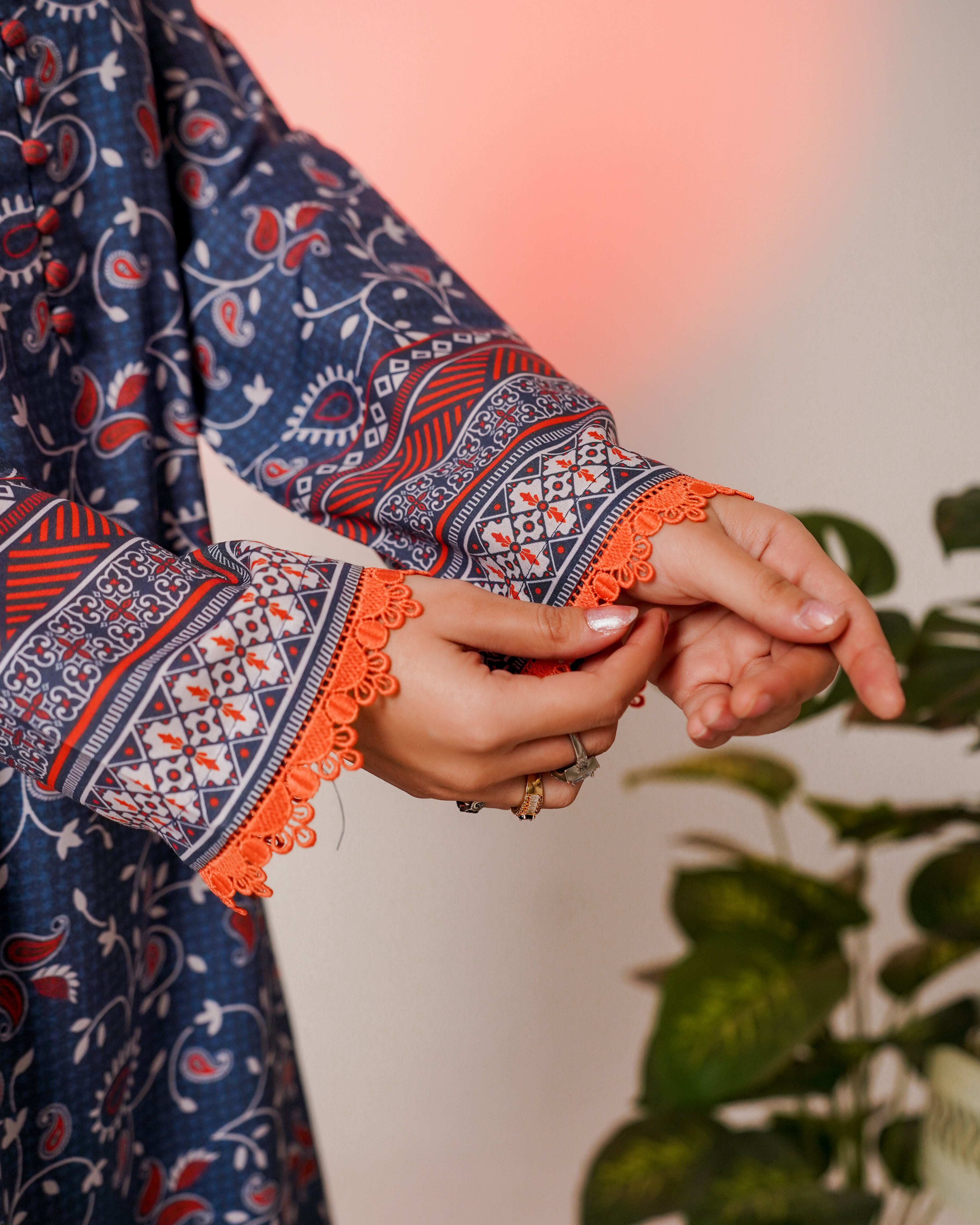 3 Piece Unstitched Linen Suit