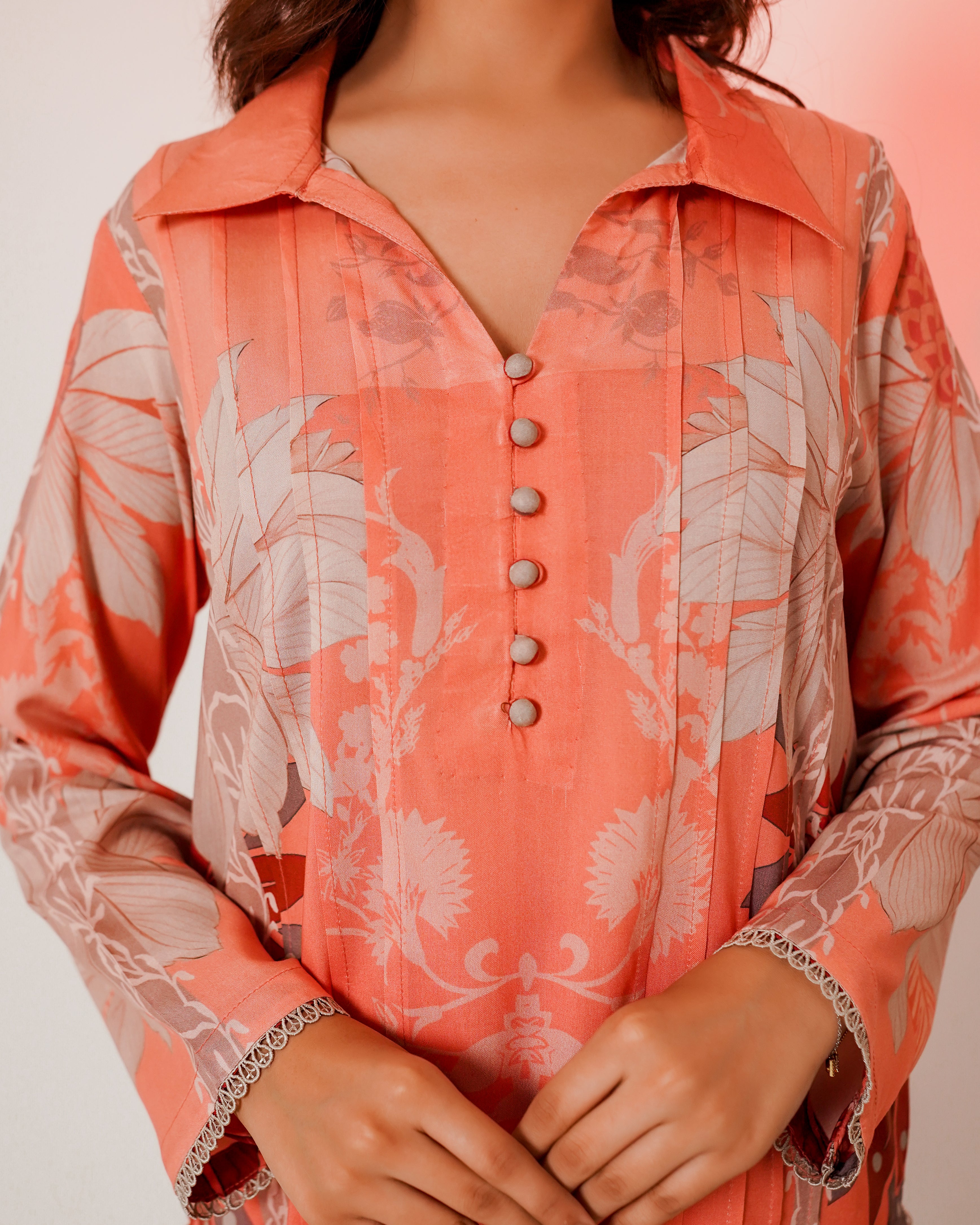 3 Piece Unstitched Linen Suit