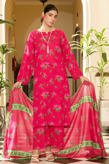 Rosette Charm – Classic Edit – Premium Printed Lawn 3 Piece Suit