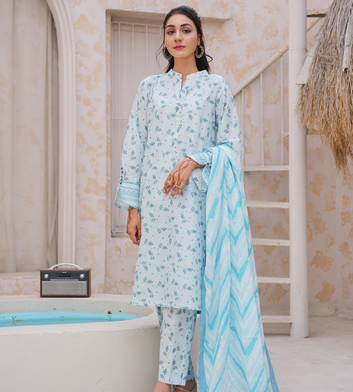 Aqua Haze | 2 Piece Cambric