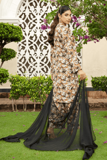 Hazel Dawn – Premium Printed Lawn 3 Piece Suit