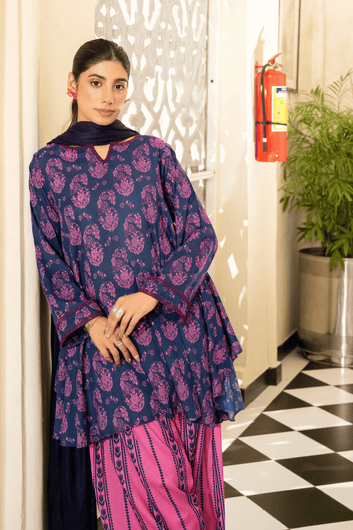 Violet Noor – Farshi Edit II – Premium Printed Lawn 3 Piece Suit