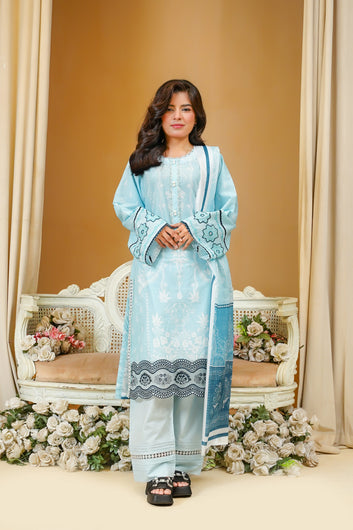 SERENE | Lawn Embroidered | 3 Piece Unstitched