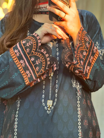 CARNATION | Lawn Embroidered | 3 Piece Stitched